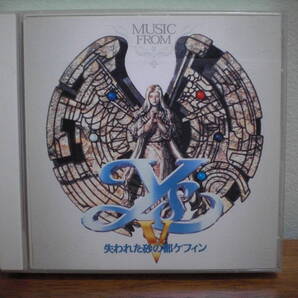 【即決】「ミュージックフロム イース5」日本ファルコム Falcom SFC版 イースV オリジナルサウンドトラック スーパーファミコン版 Ys5