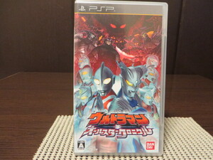 ◎★即決品★ PSP(プレイステーション ポータブル)『 ウルトラマン オールスタークロニクル(ULTRAMAN)』【中古品/起動確認済み】