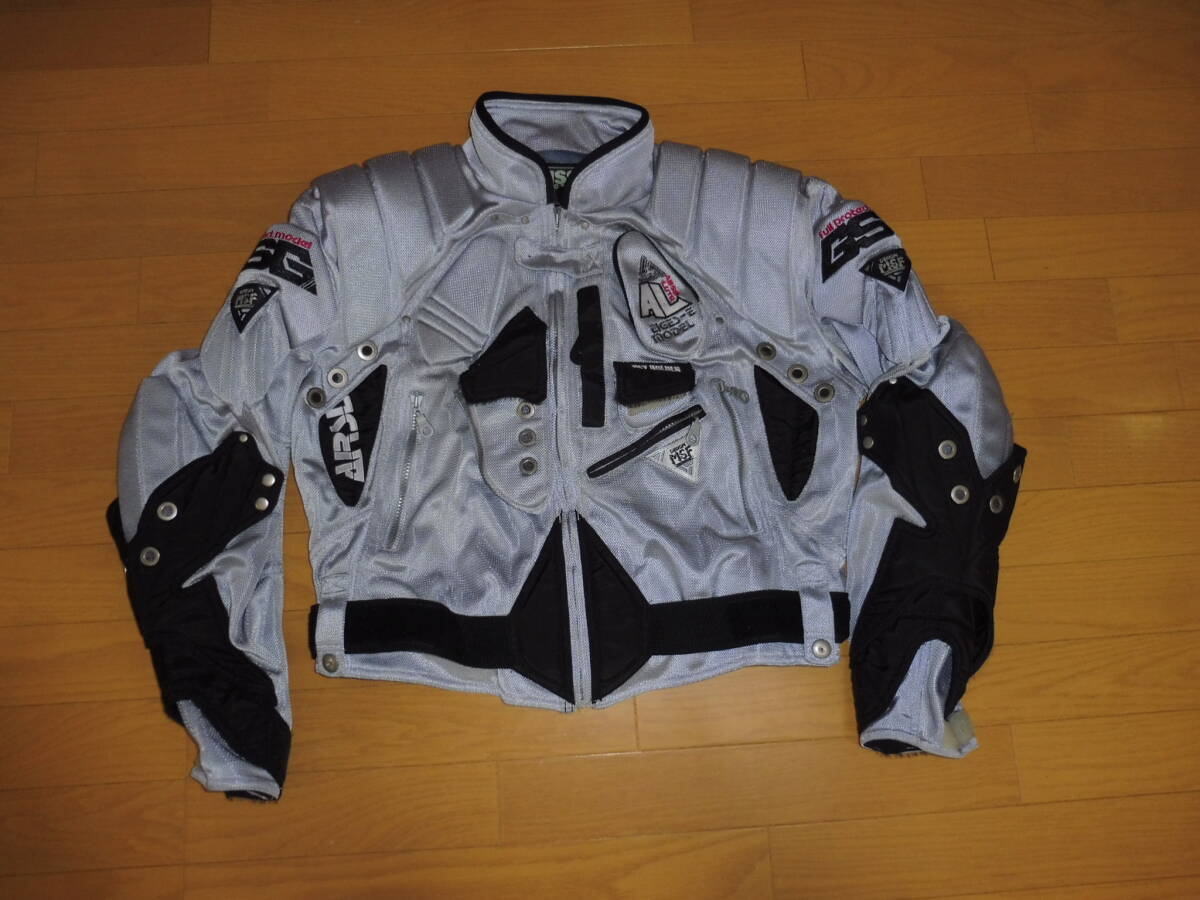 Kiss Racing バイクウェア ジャケット シルバー メッシュ Mサイズ Yahoo!オークション -「kiss」(ジャケット) (バイクウエア、装備