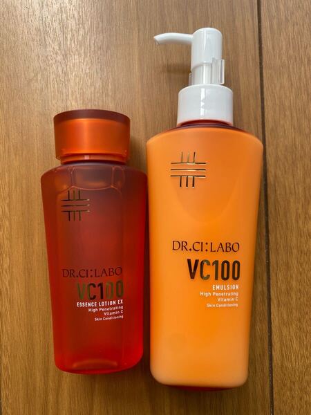 新品 DR.CI:LABO VC100 VエマルジョンEX150ml+VエッセンスローションEXV(化粧水)100ml 2本 セット ドクタシーラボ ESSENCE LOTION