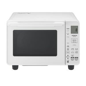 【中古】日立 オーブンレンジ 22L MRO-HE4C W ホワイト フラット 庫内 250℃ オーブン1段 電子レンジ 新生活 一人暮らし 保証1