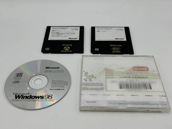 『送料無料』 Microsoft Windows 98 PC/AT互換機対応 OEM プロダクトキー付き