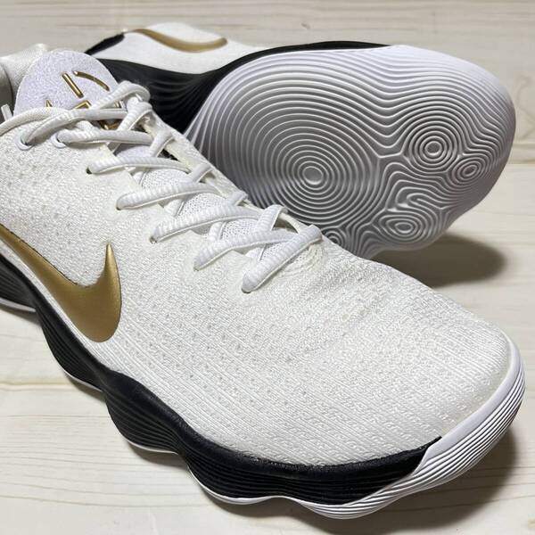 nike Hyperdunk LOW 2017 ナイキ ハイパーダンク HV1793 170 白黒金 US8.5inch 26.5cm 美品