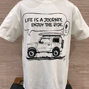 SUZUKI ジムニー 半袖Tシャツ 825551 白 XLサイズ WILDERNESS EXPERIENCE ×Jimny コラボ ユニセックス