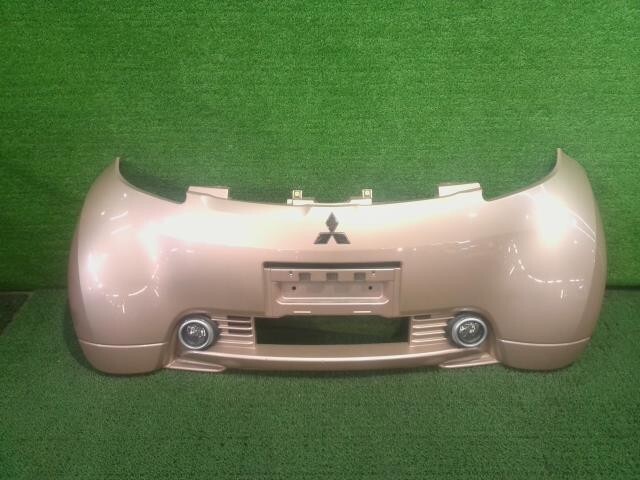 三菱 アイ G フロントバンパー パール W13 6400C699WB H18年 HA1W i 【個人宅直配不可】 GI☆GEAR ジーアイ・ギア 社製フロントブルバー ⁄ ブッシュ