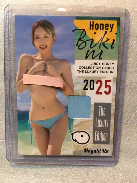 ジューシーハニー 伊藤舞雪 2025 LUXURY EDITION BIKINI カード 着衣済み 360枚限定 セクシー女優 アイドル JUICY HONEY トレカ