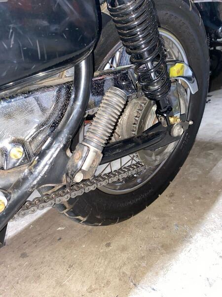 CB400T チェーンカバー 真鍮ボルト ヨンフォア CM400 CB400T cm250 cb250t バブ ホーク