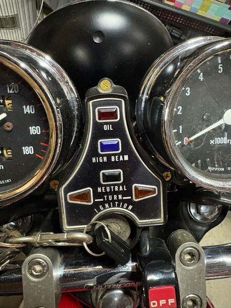 +真鍮ビス CB400F インジケーターカバー ヨンフォア CM400 CB400T cm250 cb250t バブ ホーク