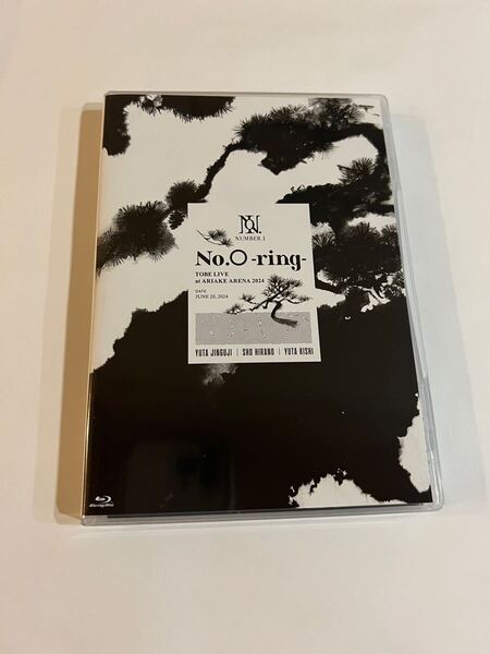 TOBE LIVE at ARIAKE ARENA 2024 有明アリーナ ナンバリング 通常盤 Blu-ray ブルーレイ ライブ ライヴNumber_i ナンバーアイ 検DVD