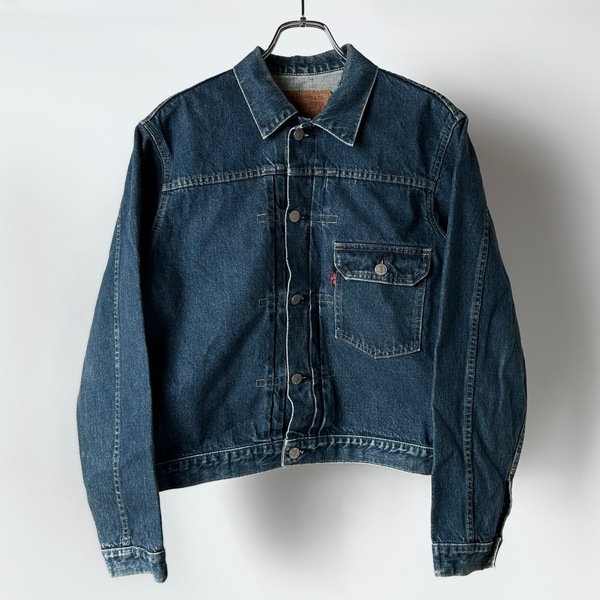 旧日本製 30s BIG E 復刻 LEVI’S 70502 XX 40 L 1st 1930年代 506 デニムジャケット カバーオール Gジャン BIGE ビッグE 初代 ファースト