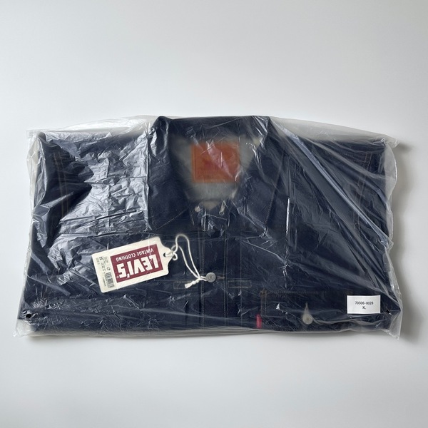 日本製 1936年モデル LEVI’S 506XX 70506-0028 44 2XL TYPE I デニムジャケット ジージャン Gジャン リジッド 復刻 1st 705060028 XXL