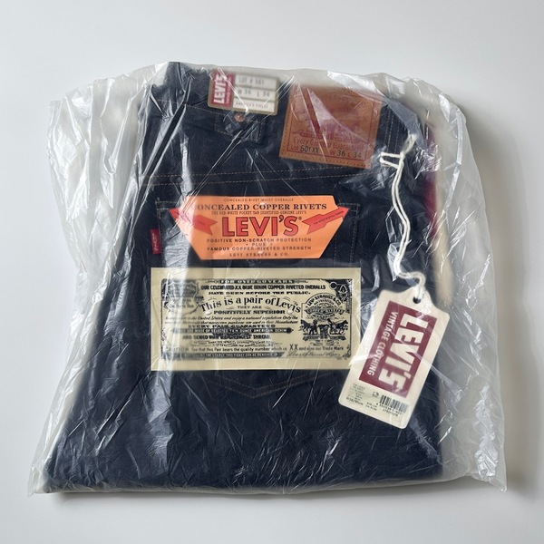 日本製 1937年モデル LEVI’S VINTAGE CLOTHING 501XX 37501-0018 W36 L34 リジッド 30s 37s 新品未使用 ジーンズ 375010018 MADE IN JAPAN