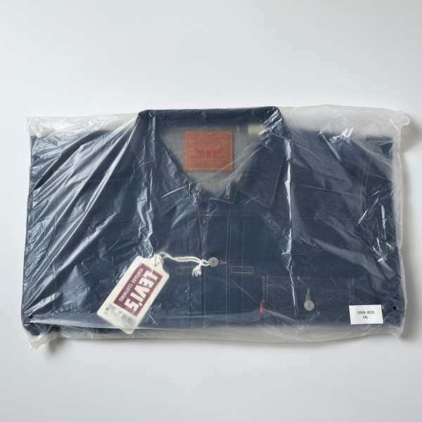 【T-BACK】1936年モデル LEVI’S 506XXE 70506-0028 46 3XL 日本製 TYPE I デニムジャケット リジッド 復刻 Tバック 1st 506XX 705060028