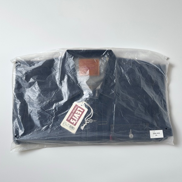 【T-BACK】1936年モデル LEVI’S 506XXE 70506-0028 46 3XL 日本製 TYPE I デニムジャケット リジッド 復刻 Tバック 1st 506XX 705060028