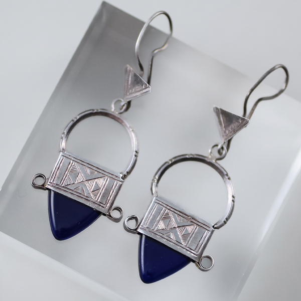 【新品】トゥアレグ シルバーピアス Silver 925 (検索用) リング バングル ブレスレット イヤリング エルメス ネックレス HERMES TUAREG