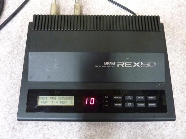 YAMAHA REX50 DIGITAL Multi effector マルチエフェクター short