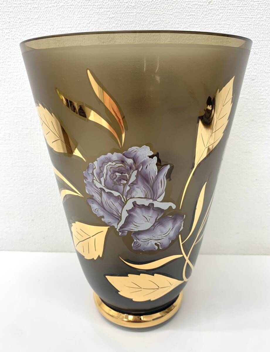新品 花瓶 フラワーベース BOHEMIA ボヘミア ヴィンテージ