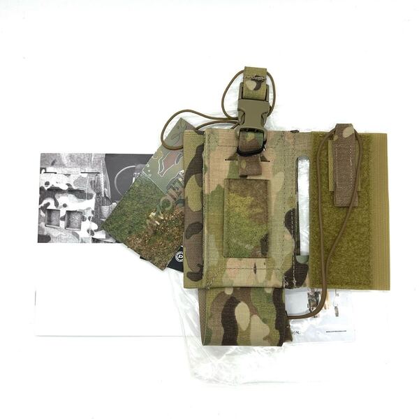 送料無料 実物新品 Crye Precision AIRLITE CONFIGURABLE RADIO POUCH エアライト コンフィギュラブル ラジオポーチ マルチカム