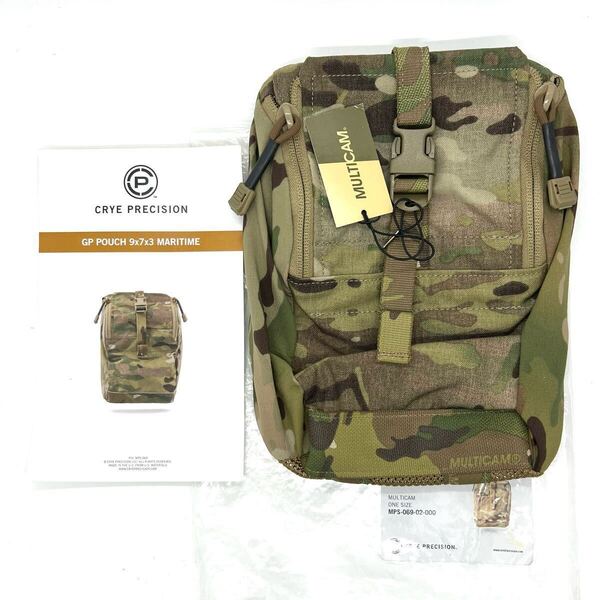 送料無料 実物新品 Crye Precision GP POUCH 9X7X3 MARITIME 9x7x3 GPポーチ マリタイム マルチカム ユーティリティポーチ OTB VBSS