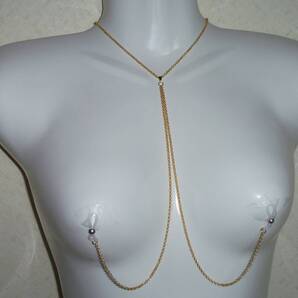 セクシーランジェリー コスプレ 露出 オープンクロッチ ボディストッキング スーパーマイクロビキニ オープンバスト_ワンピース_gold_a_33