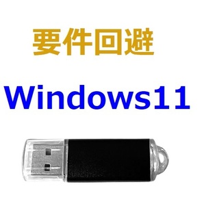 要件回避-USB Win10をWin11 Win11をクリーンインストール (24H2)