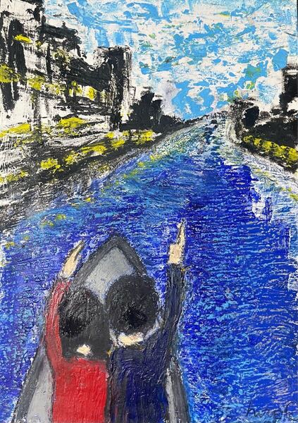 絵描きhiro C「船出(松山」