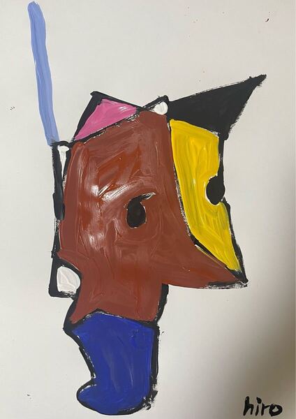 絵描きhiro C「嘘つきの感度の良いアンテナ」
