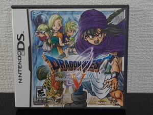 NDS 海外版 英語ソフト DRAGON QUEST V(ドラゴンクエストV)ケース・説明書付き 匿名配送
