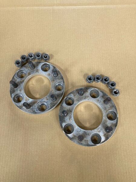 ワイドトレッドスペーサー ワイトレ スペーサー 15mm 114.3-5H-P1.5 73mm 5穴 トヨタ 2枚セット 送料無料