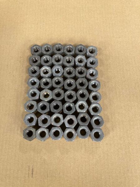 ショートナット 48個 貫通ナット ホイールナット P1.5 21HEX トヨタ レクサス ダイハツ マツダ ミツビシ ホンダ 送料無料