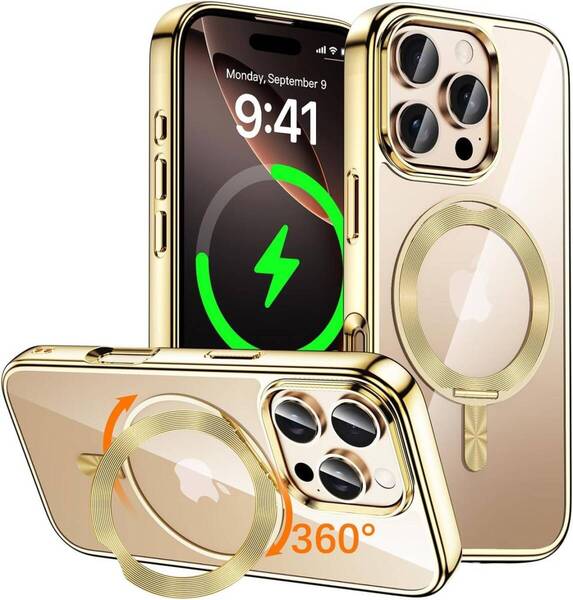 iPhone 16 Pro Max 用 ケース MagSafe対応 CDリング