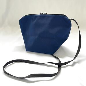 <極美品!!>■Herve Chapelier エルベシャプリエ 2885N 舟型ショルダーバッグS ナイロン 普段使い お出かけ ネイビー 管:K-2506052