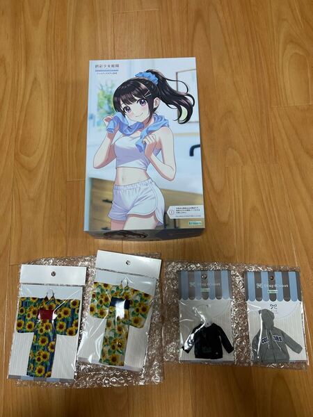 【未組立・未使用】 創彩少女庭園 ドレスアップボディ(M) +タイニークローゼット 浴衣2種 + ジップパーカーコレクション Black、Gray