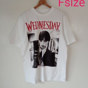 WEDNESDAY ウェンズデー セルフィー 映画Tシャツ(F)P18