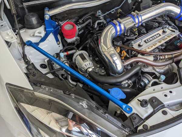 タワーバープラスZC33Sスイフトスポーツ/キャンディブルー2本セット
