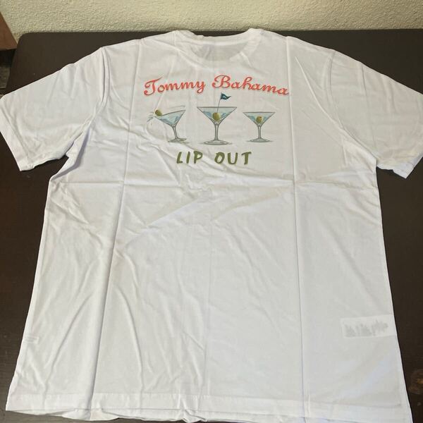 新品TOMMY BAHAMA トミーバハマ Tシャツ新品 214846 USAサイズ M WH