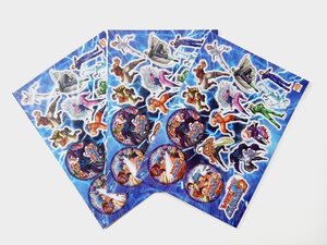 【新品】トリコ グルメサバイバル!2 PSP 予約特典 キャラクターフルコースシール 3枚セット