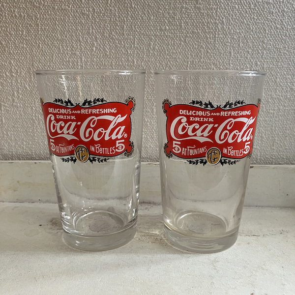 佐々木ガラス Coca-Cola レトログラス 2個セット コカコーラ グラス