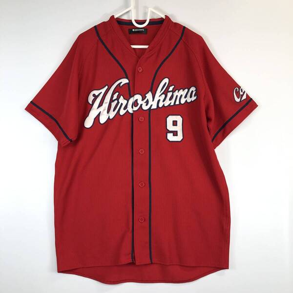 デサント DESCENTE 広島東洋カープ ユニフォーム 丸 #9 Lサイズ