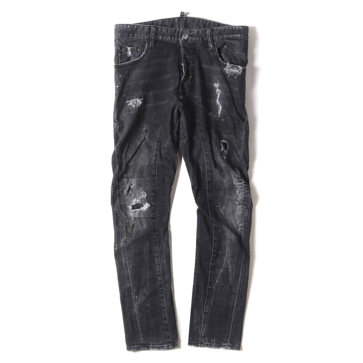 dsquared2 TIDY BIKER ブラック　42 DSQUARED2 Tidy Biker Jeans | Black | FARFETCH