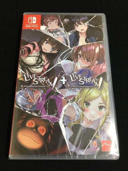 海外版Switch 廃深+廃深2コレクション★アジア版スイッチ Livestream: Escape from Hotel Izanami + Livestream 2 国内未発売 送料無料