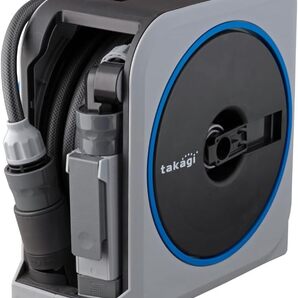 新品未使用 タカギ takagi ホース ホースリール NANO NEXT ライトグレー 10m RM1110GY