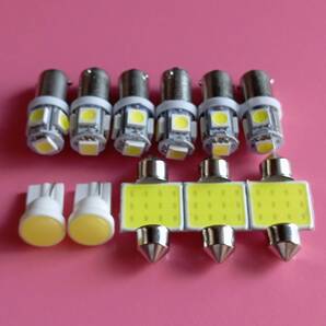 E51 エルグランド 超爆光!T10 LED ルームランプ 11個セット ホワイト 日産 /b9/t31/c1