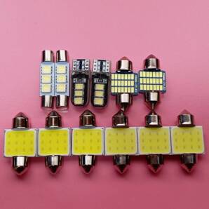 CV系 デリカD:5 ローデスト前期 超爆光! T10 LED ルームランプ 12個セット ホワイト 三菱 /t31/c3/f3/t28/