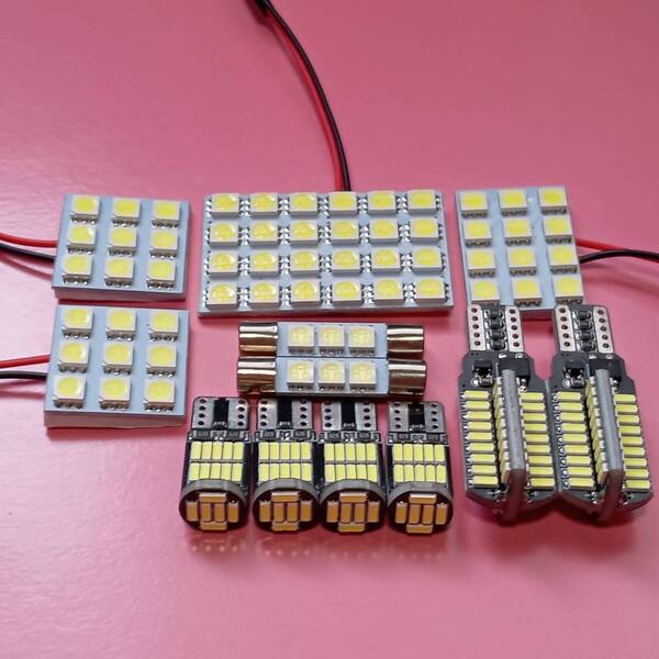 BS9 レガシィ アウトバック 超爆光! T10 LED ルームランプ バックランプ ナンバー灯 車幅灯 12個セット スバル /s24/s12/s9/72/26/f3