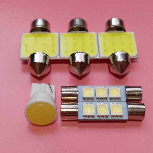 GU6 GU7 GUD GUE インプレッサ 超爆光! T10 LED ルームランプ 6個セット ホワイトスバル /t31/f3/c1