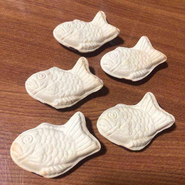 〈送料無料〉箸置き 美濃焼 たい焼き 鯛焼き 鯛焼 和菓子 あんこ イホシロ窯 はしおき 箸置