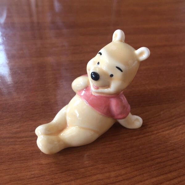〈送料無料〉※リペア済 箸置き プーさん プー ディズニー くまのプーさん 箸置 はしおき オブジェ 置物