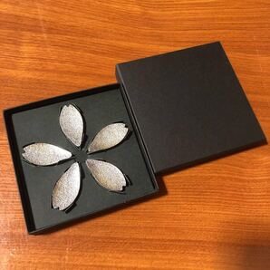 〈送料無料〉箸置き 能作 箸置 桜 さくら 錫100% 金属 金属製 はしおき