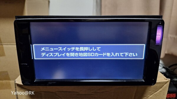 トヨタ 純正 ナビ 型式 NSLN-W62 テレビ フルセグ SDカード USB Bluetooth ハンズフリー通話 HDMI 品番 08545-00V61 Panasonic 地図SDなし